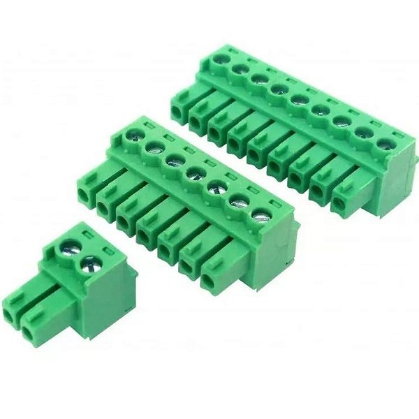BORNE AKZ 8 VIAS PASSO 3,81MM FÊMEA TIPO BR7