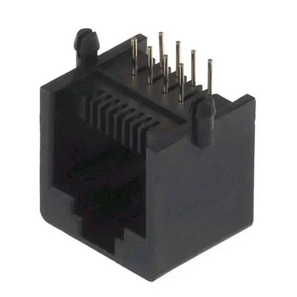 MODULAR JACK RJ45 FÊMEA 8P8C 90G 55-05