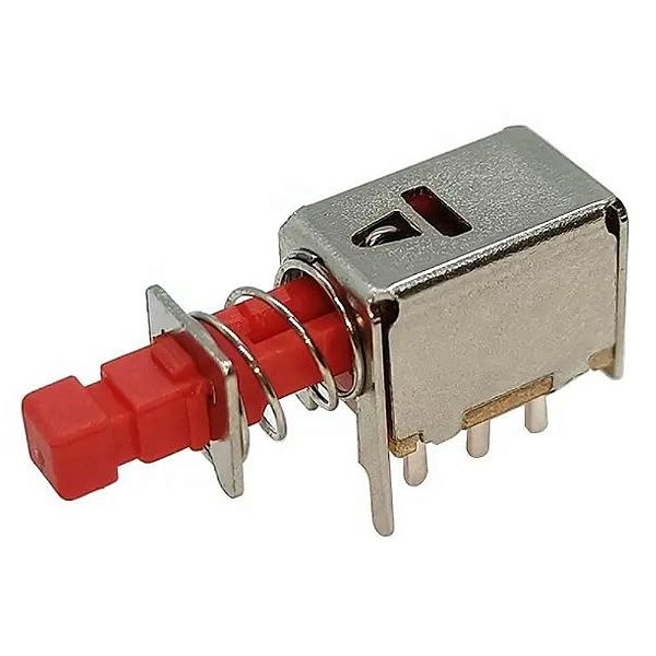 CHAVE TECLA PS-22F01 50VDC 0,5A SEM TRAVA