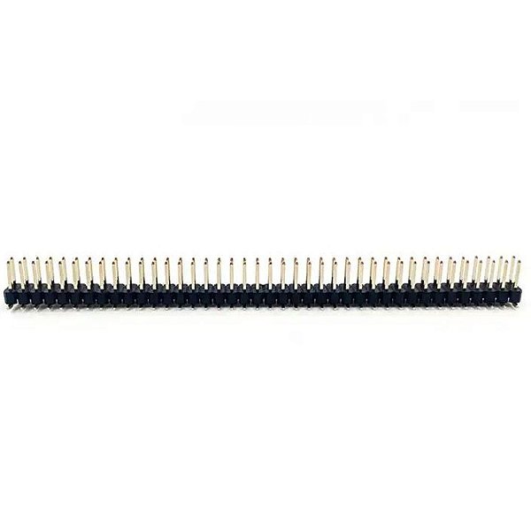 BARRA DE PINOS FÊMEA 1X40 PASSO 2,54MM MCI 90GRAUS