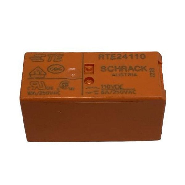 RELE RTE24110 110VDC 8A 250VAC 8P SCHRACK