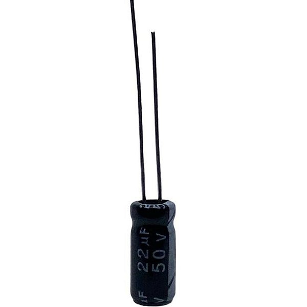 CAPACITOR ELETROLÍTICO 22UF 50V 105° 5X11M JWCO