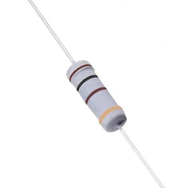 RESISTOR 47R 2W 5% METAL FILME AXIAL (47R  5% 2W)
