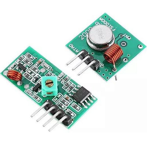 PAR DE MÓDULOS RF433 MHZ