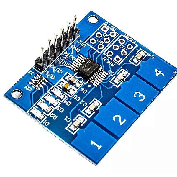 MÓDULO TOUCH CAPACITIVO 4 VIAS TTP224