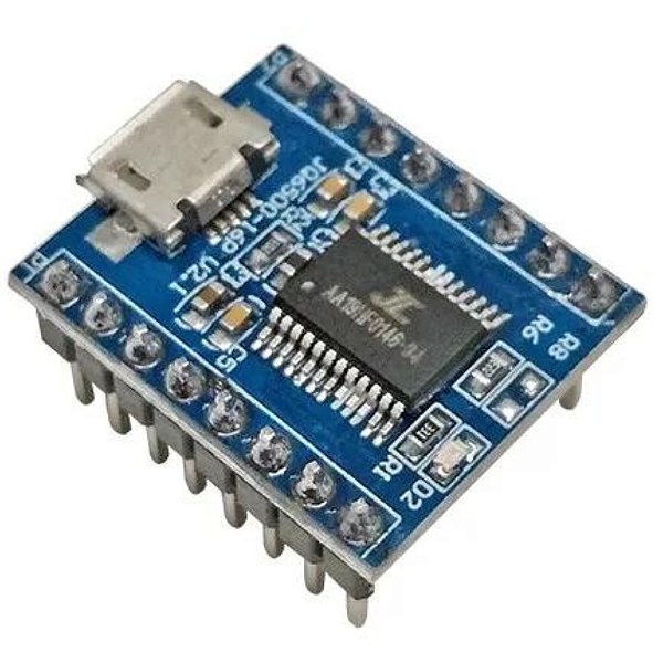 MÓDULO PROCESSADOR DE VOZ JQ6500 MICRO USB - 5 VIAS