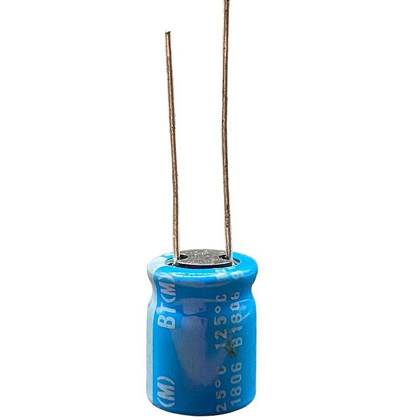 CAPACITOR ELETROLICO 100UF 50V 125° NICHICON RADIAL