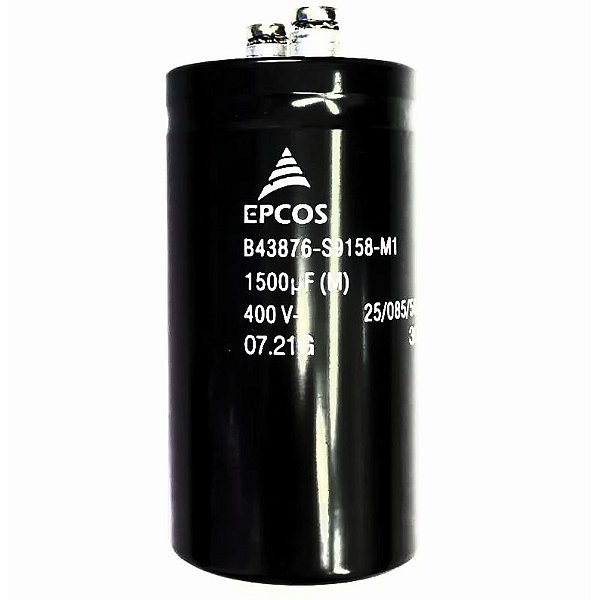 CAPACITOR ELETROLITICO GIGA 1500UF 400V B43876-S9158-M1 G2 50X95MM EPCOS