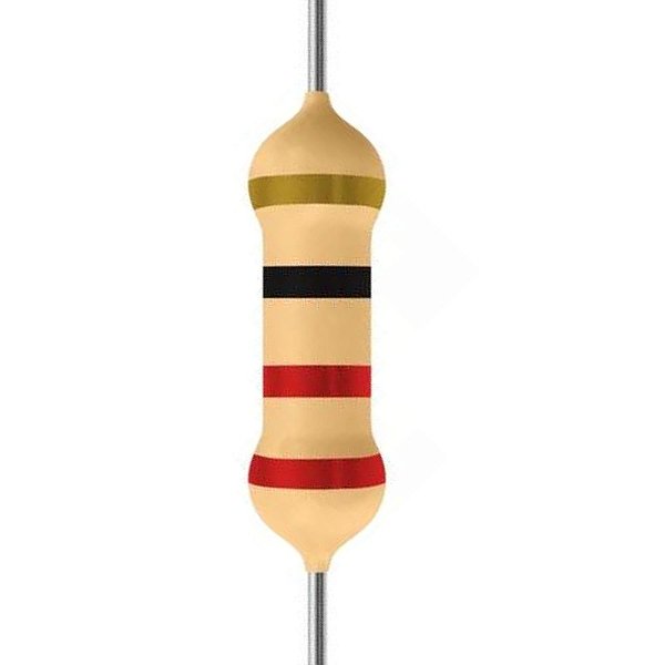 RESISTOR CR25-                22R            1/4W  5% TAPE A