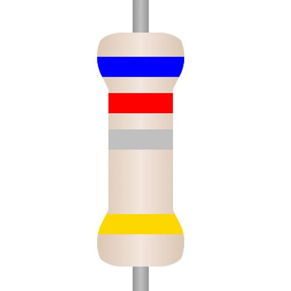 RESISTOR CR25-            6K8                1/4W  5% TAPE A