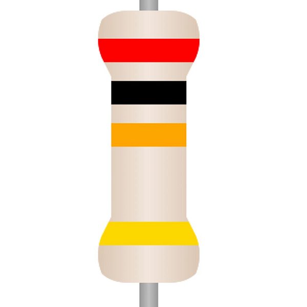RESISTOR CR25-          20K                   1/4W 5% TAPE A