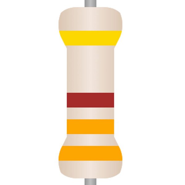 RESISTOR 330R 1/4W 5% AXIAL