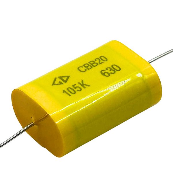 CAPACITOR POLIESTER 1UF 630V AXIAL (1M/105) B32231D8105K0 EPCOS