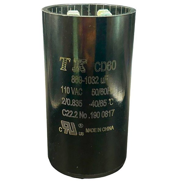 CAPACITOR PARTIDA 860-1032UF X 110VAC 50/60HZ CD60 TK