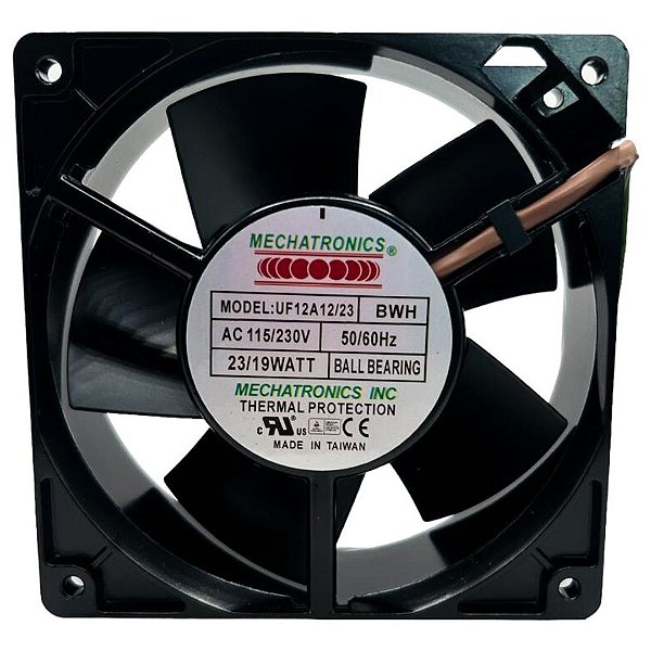 VENTILADOR 120X120X38MM UF-12A12/23-BWH BIVOLT MECHATRONICS