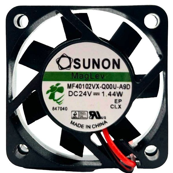 VENTILADOR MF40102VX-Q00UU-A9D 40X40X10 24V 1.44W SUNON