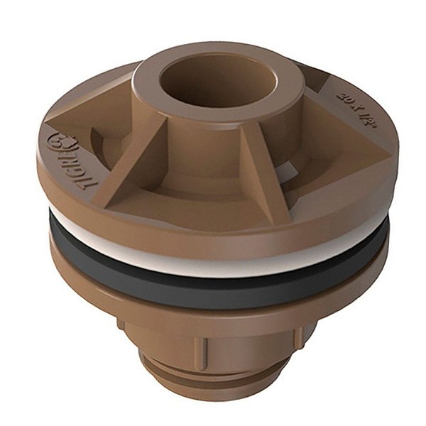 ADAP C/FLANGE TIGRE E 1.1/2 MARROM