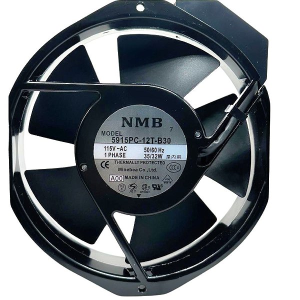 VENTILADOR 5915PC 12T-B30 - NMB-MAT 115V  50/60HZ