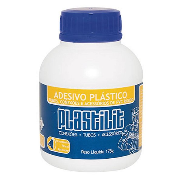 COLA PVC PLASTILIT FRASCO 175G C/PINCEL