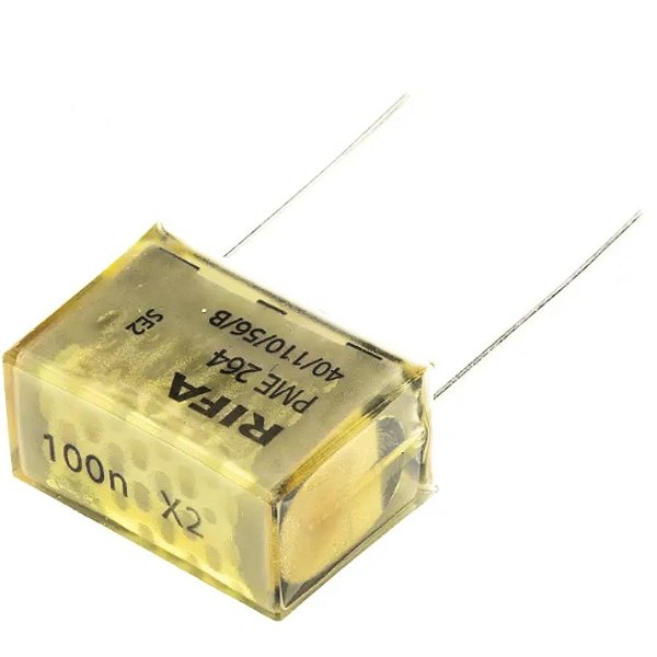 CAPACITOR SUPRESSOR RIFA 100NF X2 PME264NE6100MR30 40/085/56/B KEMET