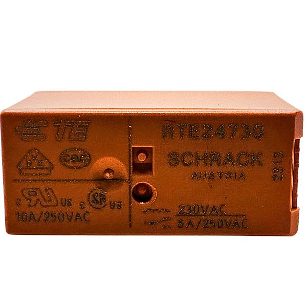 RELE RTE24730 230VDC  10A 250VAC 8P SCHRACK