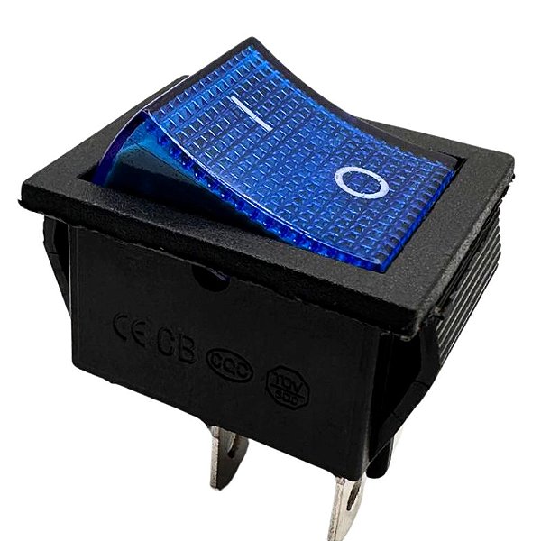 CHAVE GANGORRA KCD4-201N 16A 250V AC (AZUL)