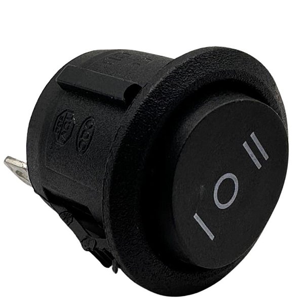 CHAVE GANGORRA KCD1-106A 3P 3T 6A 250V PRETA