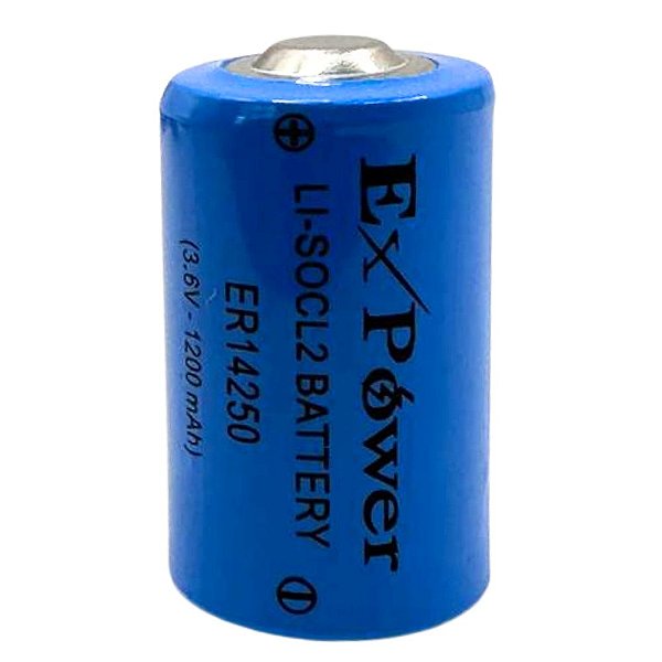 BATERIA EXPOWER LITHIUM ER14250 1/2 AA 3.6V 1200MAH