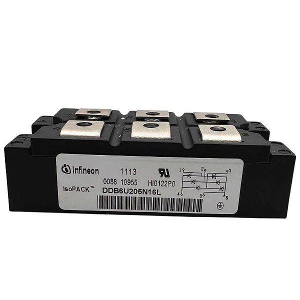 MÓDULO IGBT DDB6U205N16L INFINEION