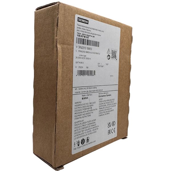 RELÉ DE PROTEÇÃO DE MOTOR TERMISTOR SIEMENS 3RN20101BW30  SIEMENS