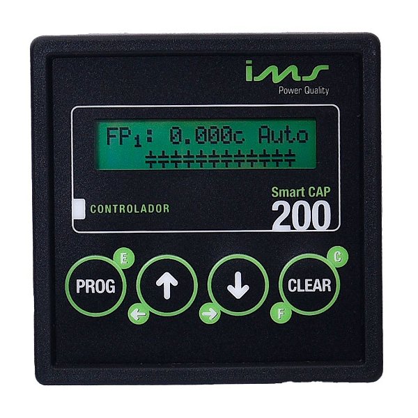 CONTROLADOR AUTOMATICO DE FATOR DE POTENCIA SMART CAP200