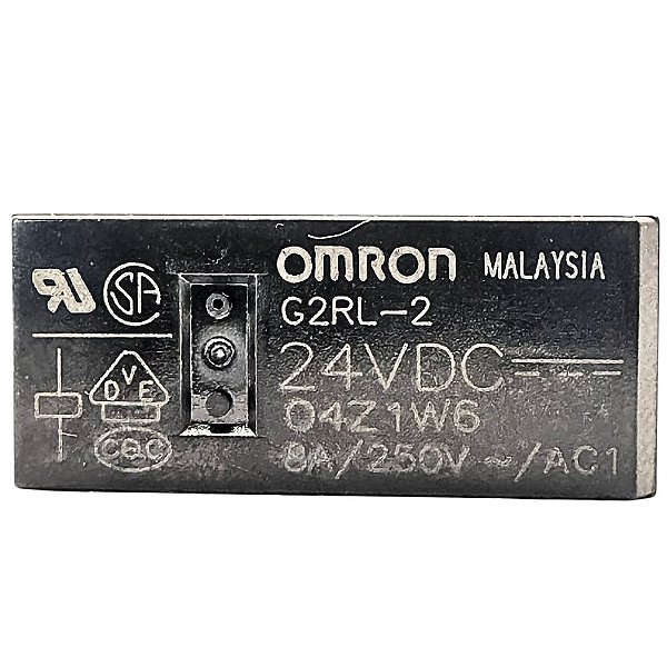 RELE OMRON G2RL-2-24VDC 8A 250V G2RL-2 24VDC 8 PINOS