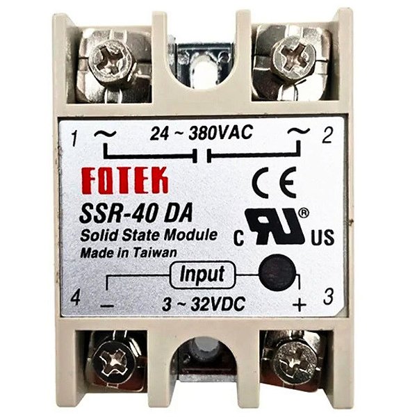 RELE ESTADO SOLIDO 480VAC 40DA 40A 250V 3-32V 3-32 VDC