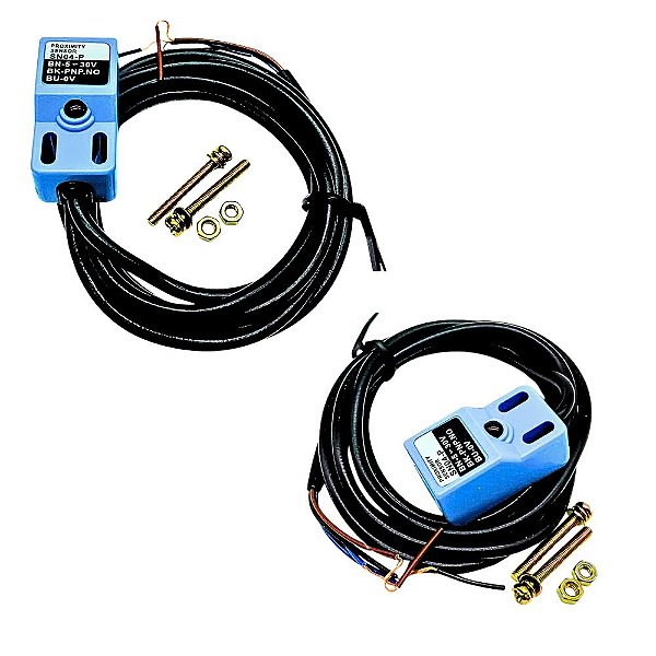 Sensor Indutivo Distância Leitura 4mm 10/30vdc Npn