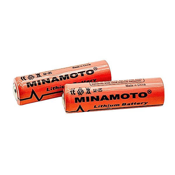 BATERIA LITHIUM AA 3,6V LITHIUM ER14505 MINAMOTO 14X50,5MM