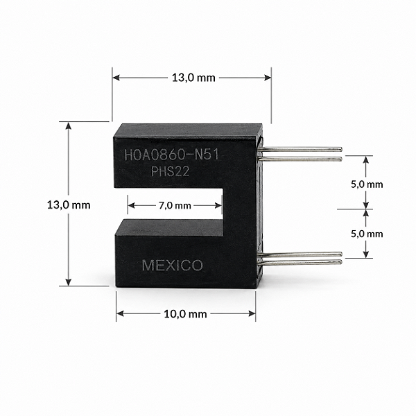 FOTOTRANSISTOR HO0860-N51 4 TERMINAL