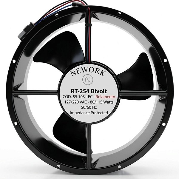 VENTILADOR NEWORK 254X89 BIVOLT 55.103 NEWORK