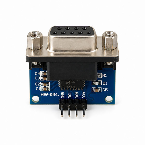 MÓDULO CONVERSOR RS232 TTL MAX3232 SERIAL DB9 FEMEA