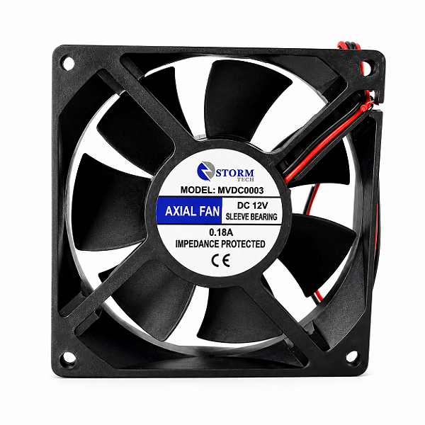 Microventilador 12V 0.18 Storm MVDC0003 AXIAL FAN