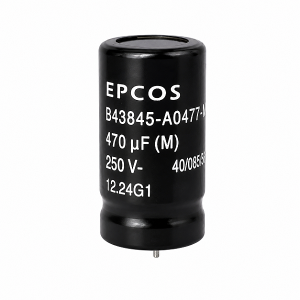 CAPACITOR ELETROLICTO 470UF 250V B43845-A0477-M EPCOS
