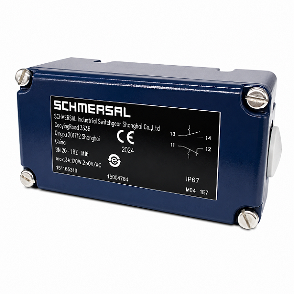 SENSOR MAGNETICO REED SWITCHES BN20-11RZ-M16, SCHMERSAL