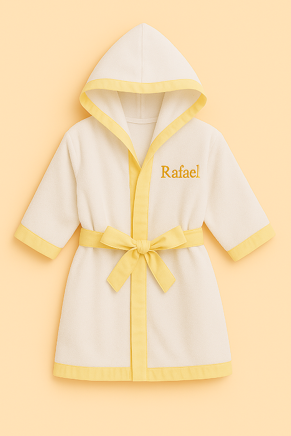 Roupão personalizado - Lista Rafael