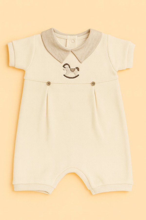 Macaquinho Cavalinho Tricô - Lista Rafael