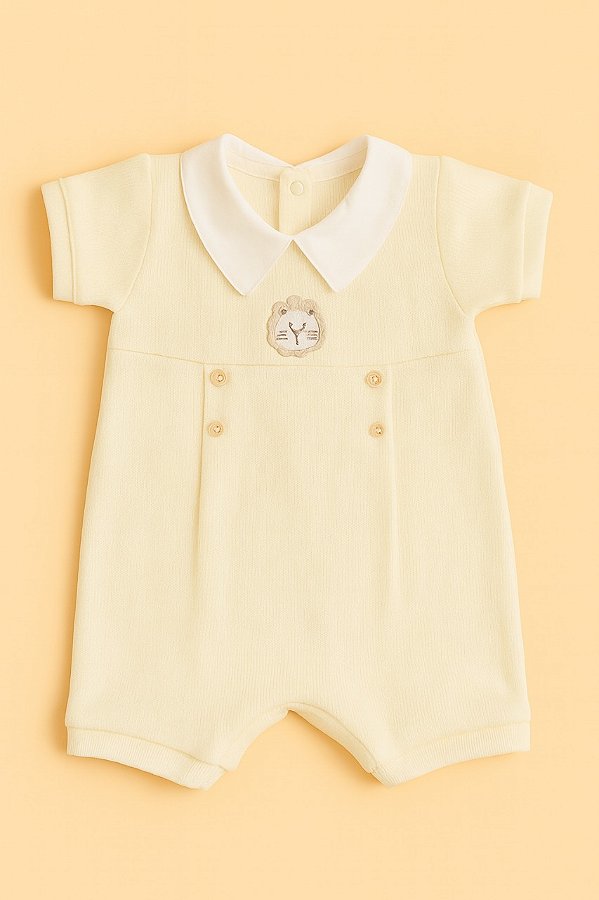 Macaquinho Leão Tricô - Lista Rafael