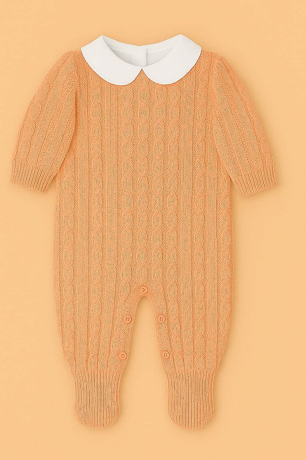 Conjunto Tricô Rosa