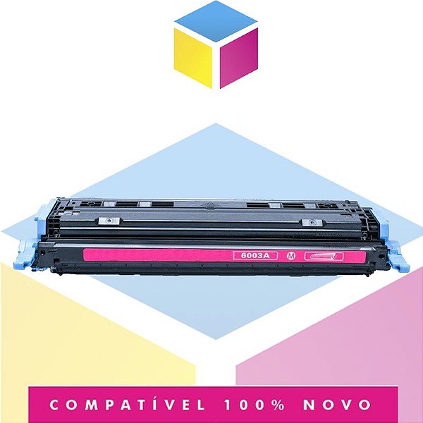 Toner Compatível HP Q6003A Q6003AB Magenta | 2605DN 2600 2600N 2600DTN | 2k