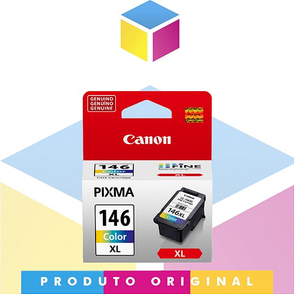 Cartucho de Tinta Canon 146 XL Colorido | Original 13 ml