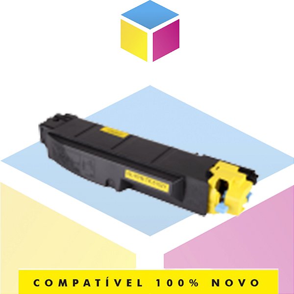 Toner Compatível Kyocera TK 5152  amarelo M6035cidn/ M6535cidn/ P6035cdn 10k