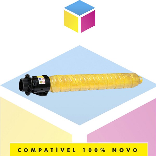 Toner Compatível Ricoh RC300Y Amarelo  C300/400/401 LD130/140  C230/240 6k
