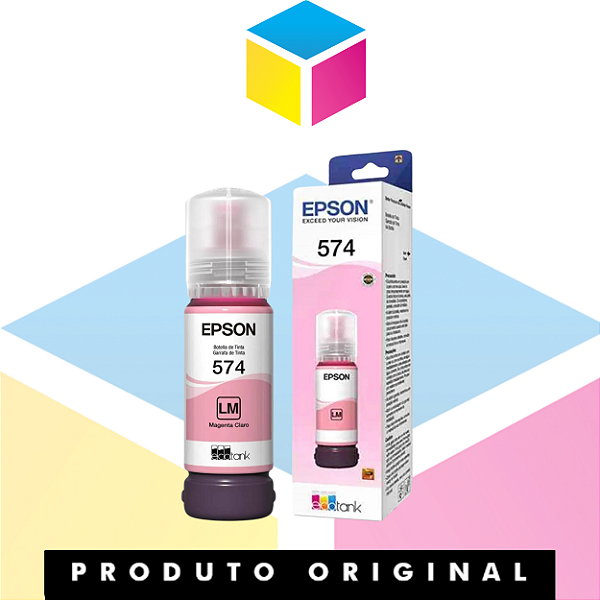 Tinta Epson T574620AL T574620 T574 Magenta Claro LIGHT MAGENTA) | L8050 | Original 70ml